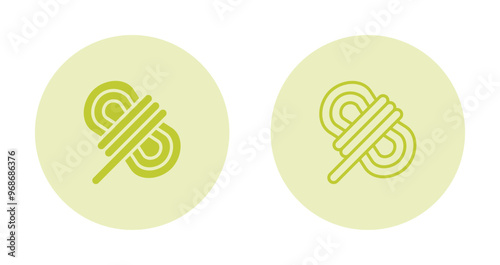 Cable Ties Vector Icon