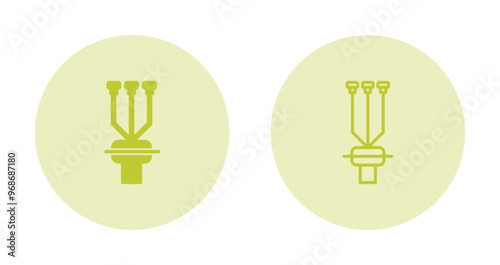 Cable Termination Kit Vector Icon