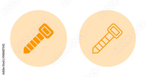 Cable Management Clips Vector Icon