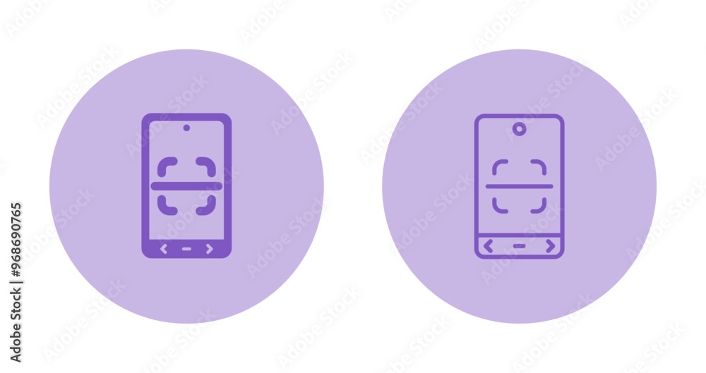 Qr Code Scanning Vector Icon Qr Code Scanning Vector Icon
