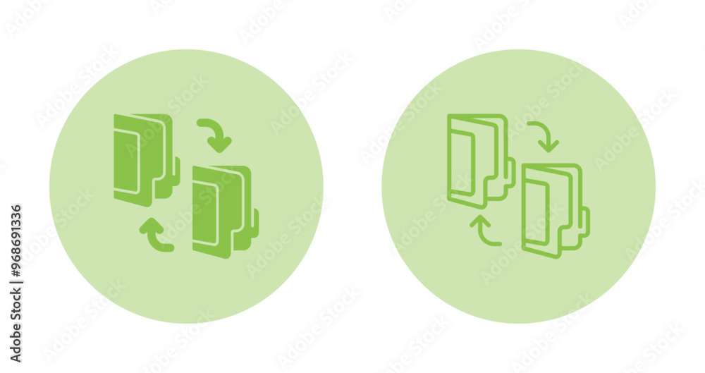 Folder Management Vector Icon Folder Management Vector Icon