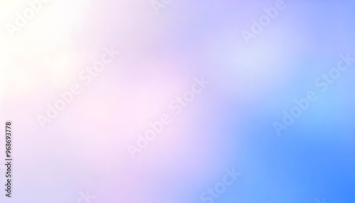 Blurred gradient background with soft pastel color. Soft, blurred background with pink-to-blue gradient.