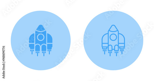 Spaceship Vector Icon