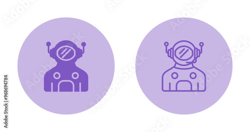 Astronaut Vector Icon