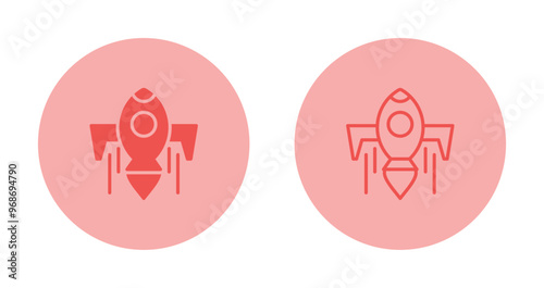Rocket Vector Icon
