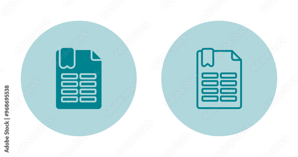 Column Vector Icon Column Vector Icon