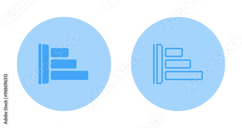 Left Align Vector Icon