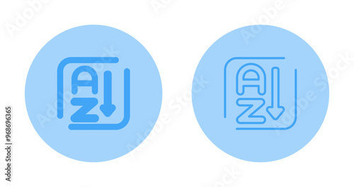 Letters Vector Icon
