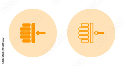 Margin Vector Icon