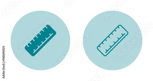 Ruler Vector Icon