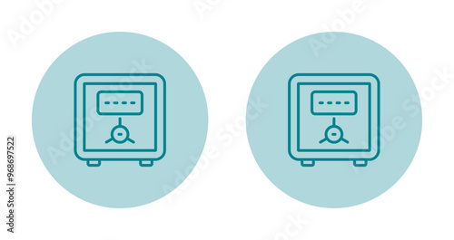 Safe Vector Icon