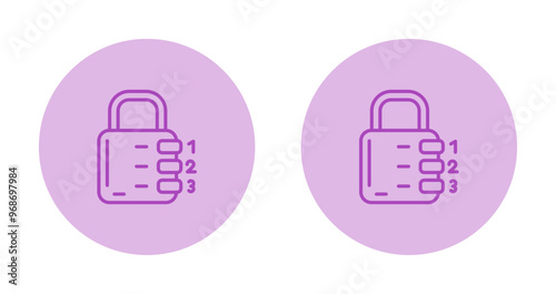 Combination Vector Icon
