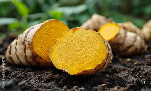 Turmeric Root - A Vibrant Yellow Spice photo