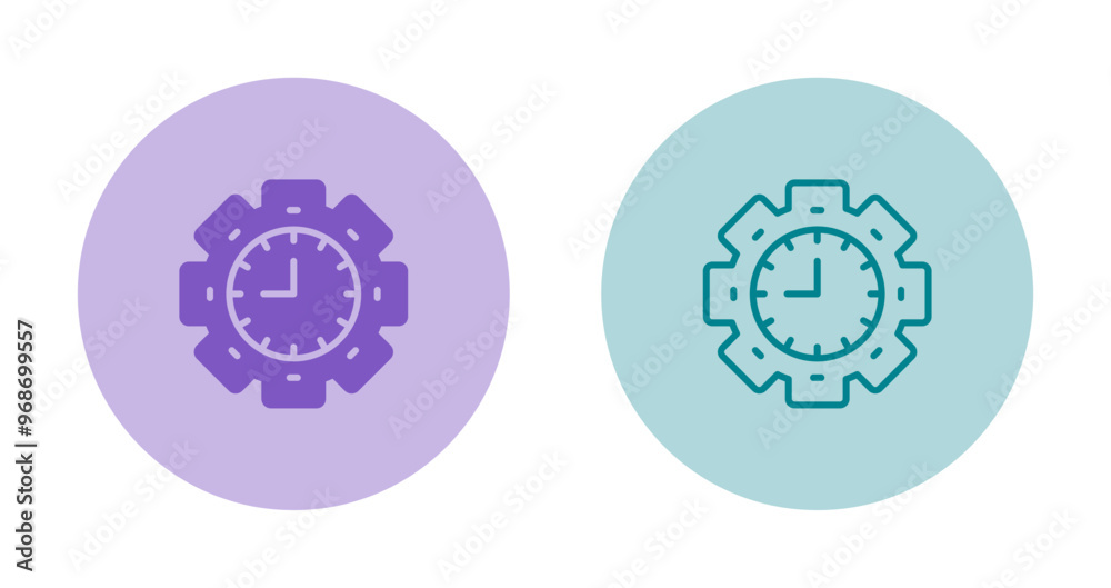 Time Vector Icon Time Vector Icon