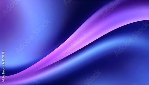 Abstract colorful background with smooth curved lines and gradient  purple
