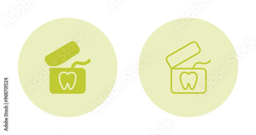 Floss Vector Icon