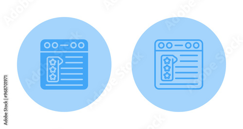 Review Vector Icon