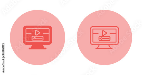 Computer Vector Icon