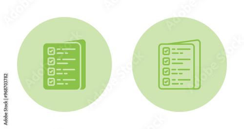 List Vector Icon