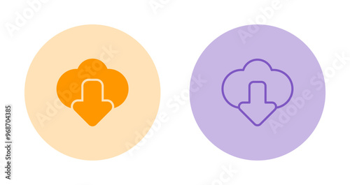 Cloud Computing Vector Icon