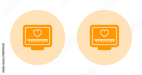 Desktop Computer Vector Icon