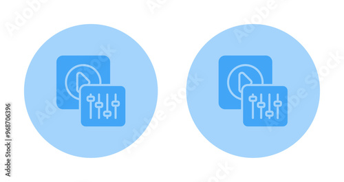 Sliders Vector Icon