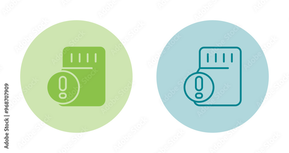 Memory Card Vector Icon Memory Card Vector Icon