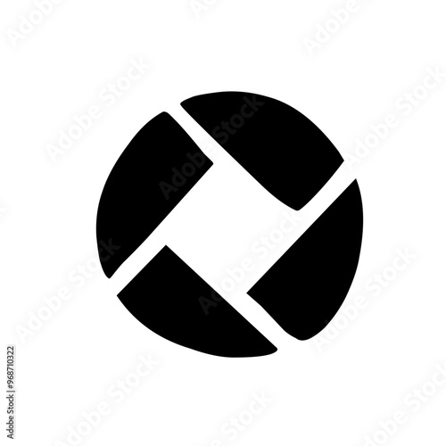 Pinwheel symbol Icon