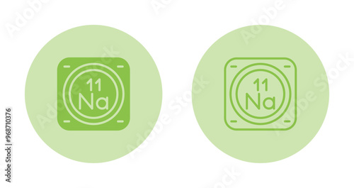 Sodium Vector Icon