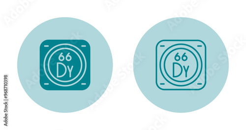 Chemical Element Vector Icon