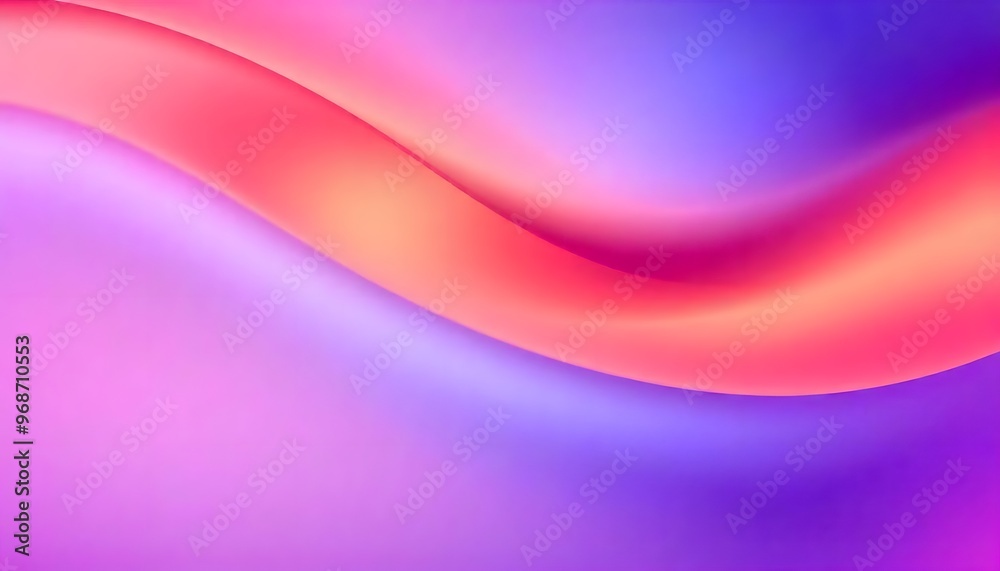 Abstract colorful background with smooth curved lines and gradient swirling, iridescent liquid with hues of purple Abstract colorful background with smooth curved lines and gradient swirling, iridescent liquid with hues of purple