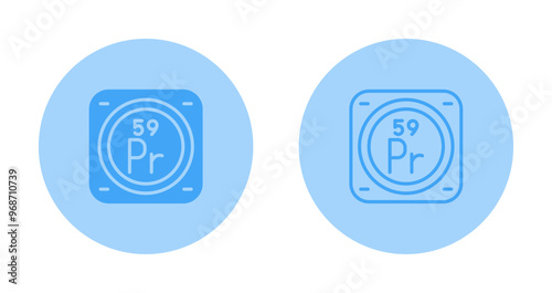 Chemical Element Vector Icon