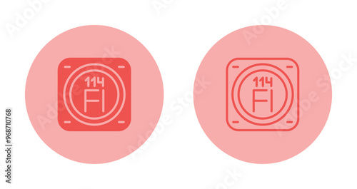 Chemical Element Vector Icon