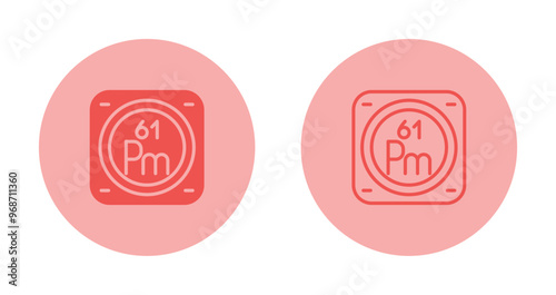 Chemical Element Vector Icon