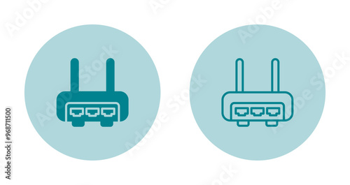 Router Vector Icon