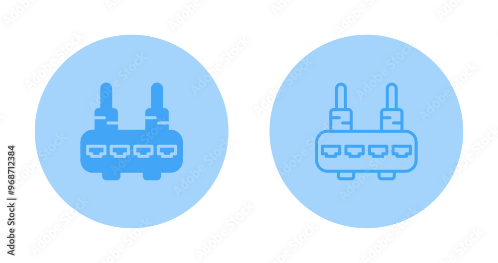 Router Vector Icon Router Vector Icon
