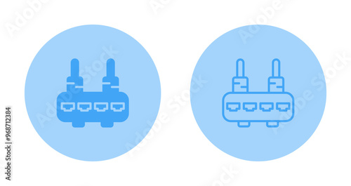 Router Vector Icon
