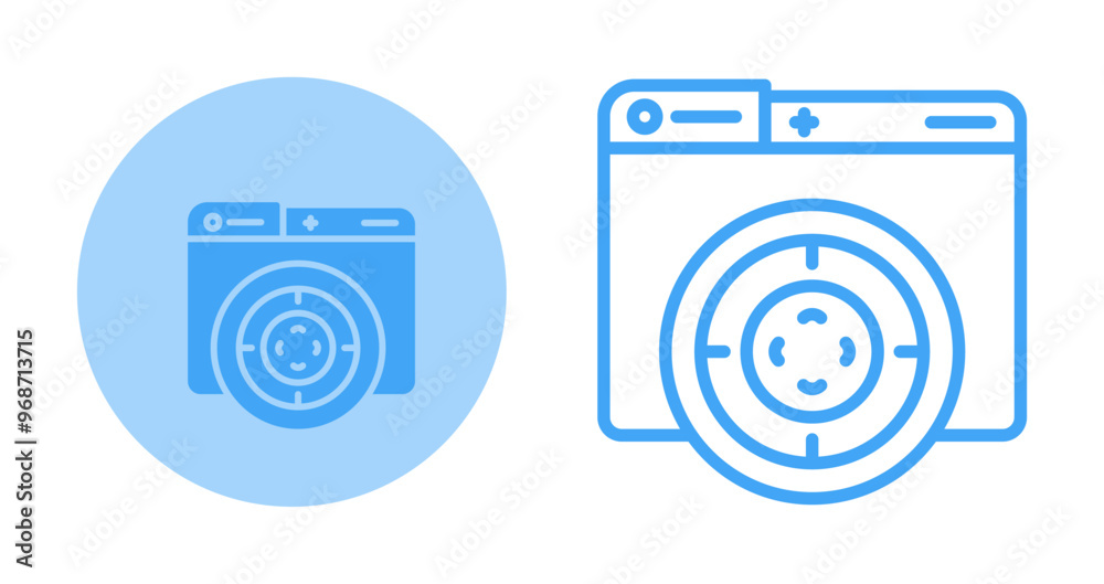 Targeting Vector Icon Targeting Vector Icon