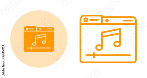 Music Player Vector Icon