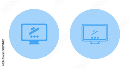Desktop Vector Icon