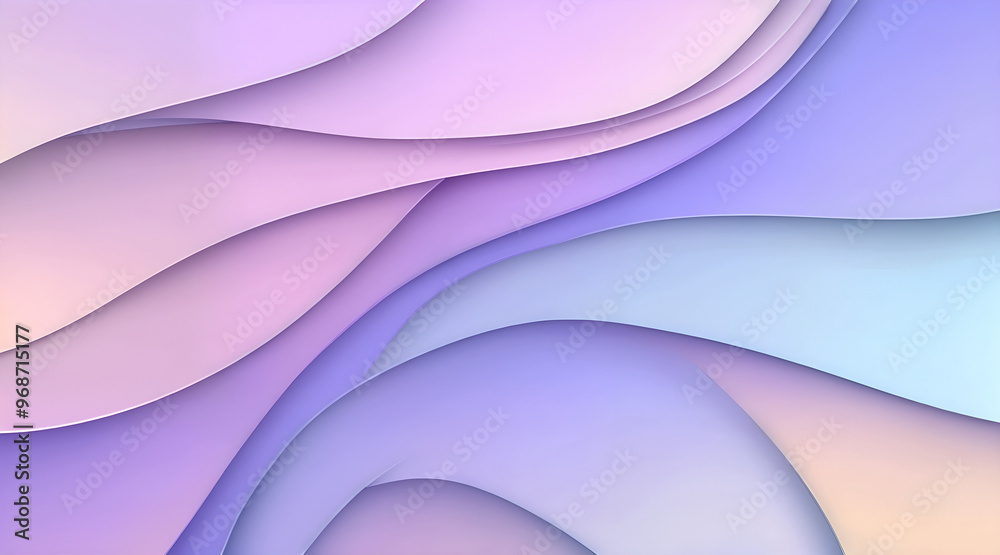 Obraz premium Dynamic Fluid Abstract with Soft Colors abstract wallpaper