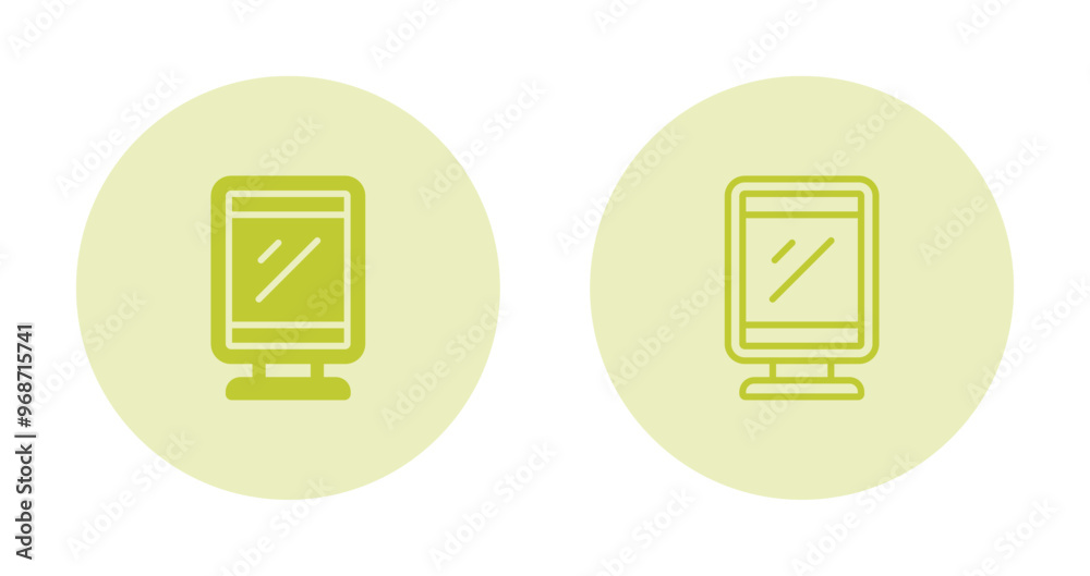 Desktop Vector Icon