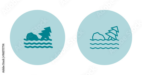 Flood Vector Icon
