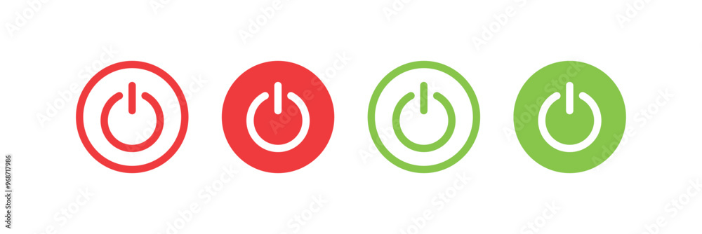 Power icon button On Off icons Buttons, Energy switch sign, Power Switch Icons, Start power button, turn off symbol, shutdown energy icon Power icon button On Off icons Buttons, Energy switch sign, Power Switch Icons, Start power button, turn off symbol, shutdown energy icon