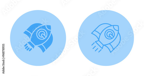 Rocket Ship Vector Icon