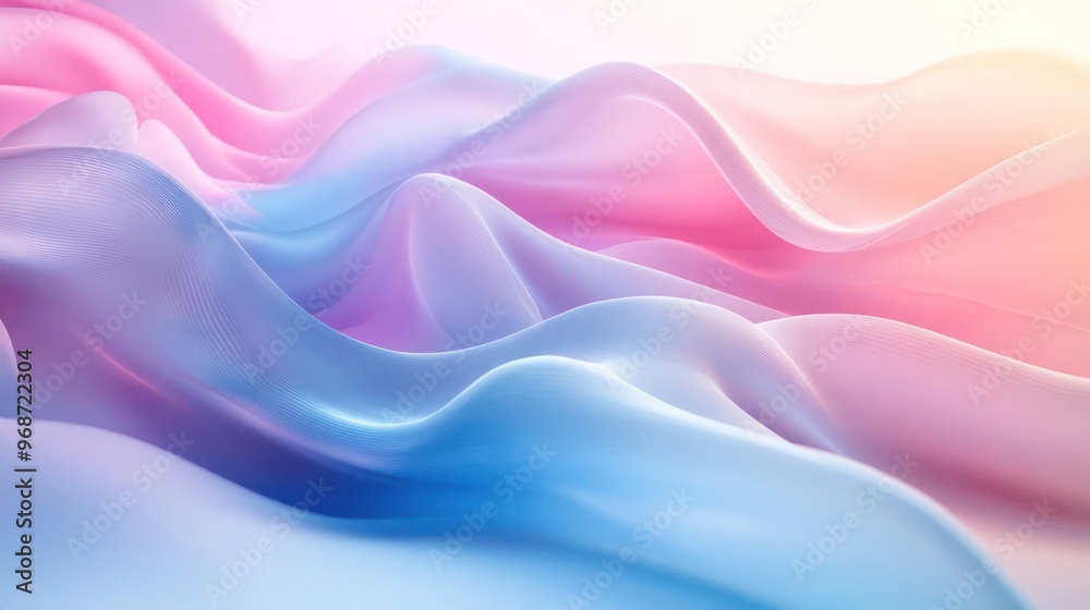 A digital art image of soft, wet pink and blue tissue with a sense of movement and flow. A digital art image of soft, wet pink and blue tissue with a sense of movement and flow.