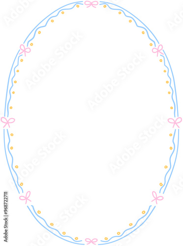 Pastel Coquette Frame for Invitation