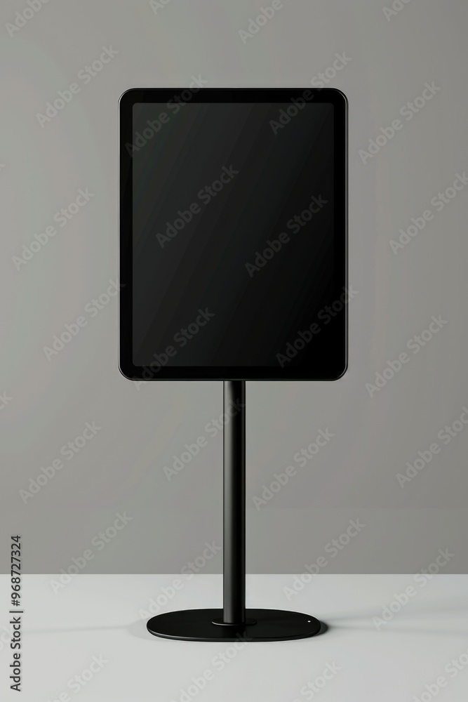 A black screen with no content. It is on a white background A black screen with no content. It is on a white background