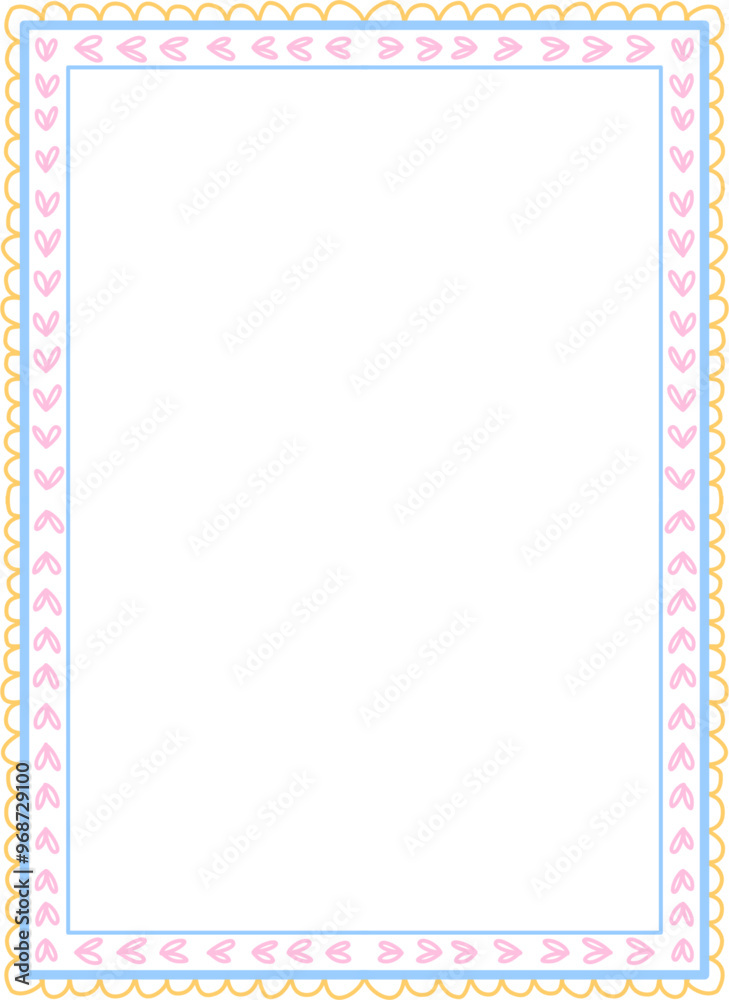 Coquette Frame for Wedding Party Invitation Coquette Frame for Wedding Party Invitation