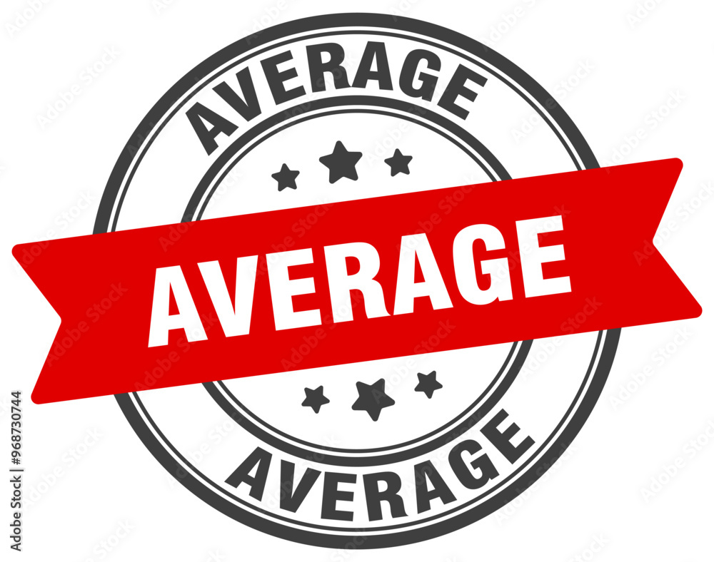 Fototapeta premium AVERAGE
